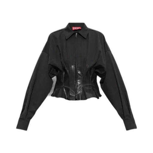 Zip Pleated Jacket