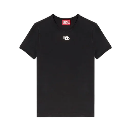 T-Uncutieslong-Od Metallic Oval D T-Shirt