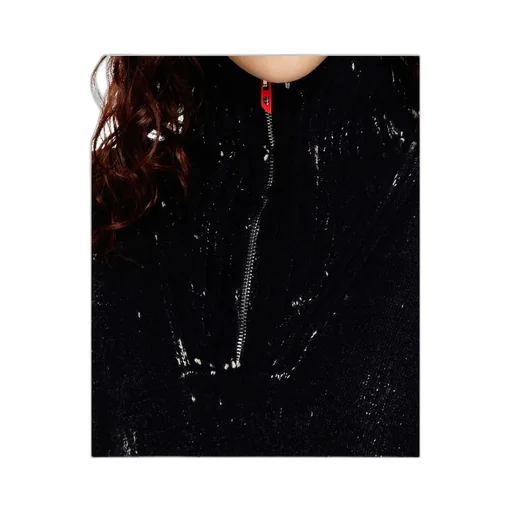 M-Marcellette Half-Zip Sweater