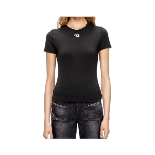 T-Uncutieslong-Od Metallic Oval D T-Shirt