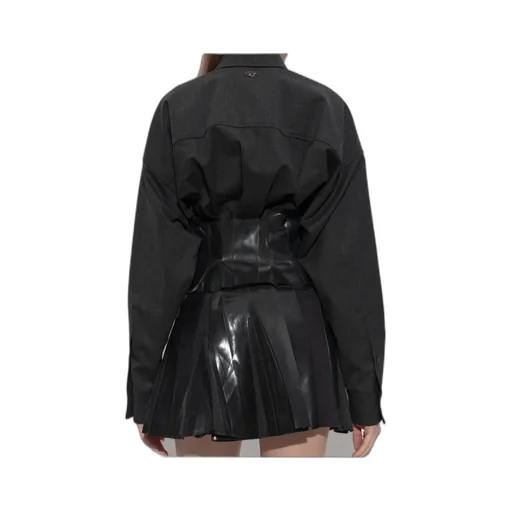 Zip Pleated Jacket