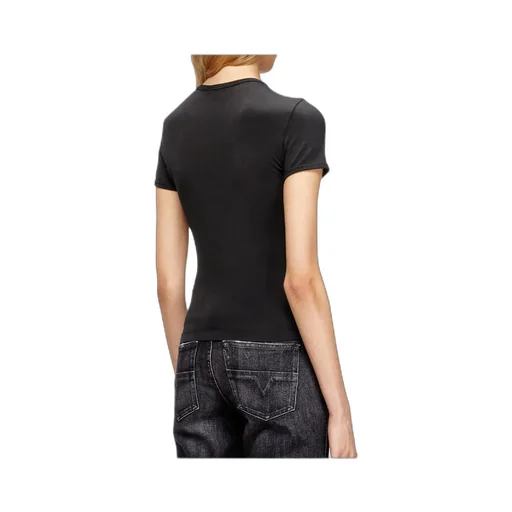 T-Uncutieslong-Od Metallic Oval D T-Shirt