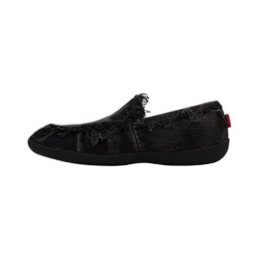 D-Shock Moc Frayed-Detail Loafers