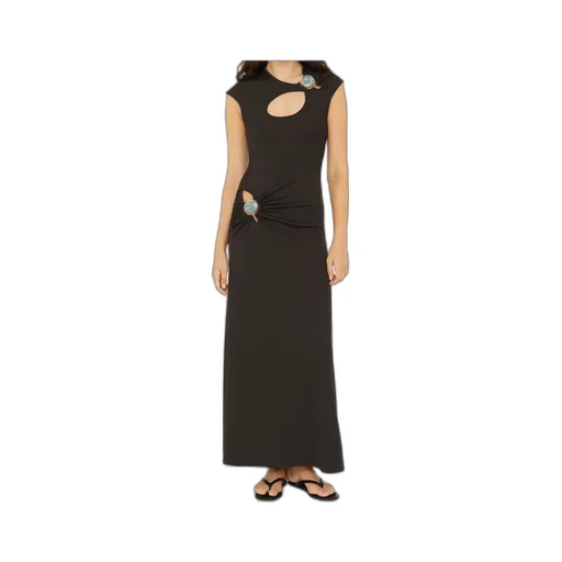 Mineral Stone Hollow Dress