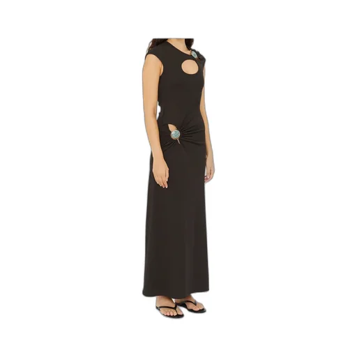 Mineral Stone Hollow Dress