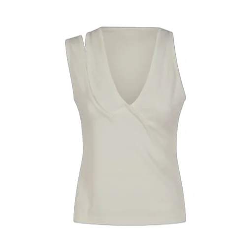 Cut-Out Ribbed Top