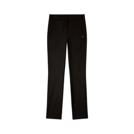 Side-Detail Straight Trousers