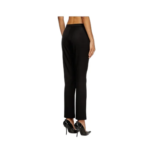Side-Detail Straight Trousers