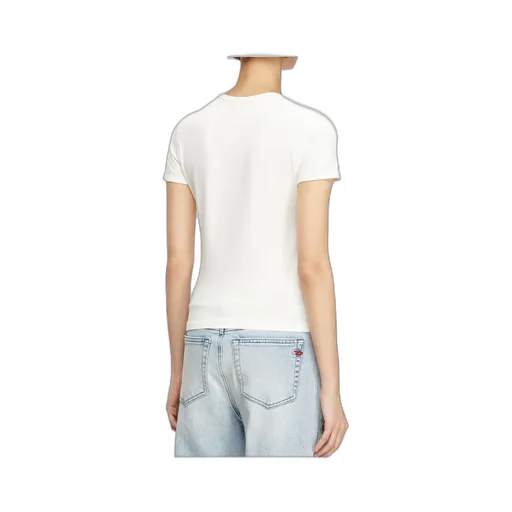 T-Uncutieslong-Od Metallic Oval D T-Shirt