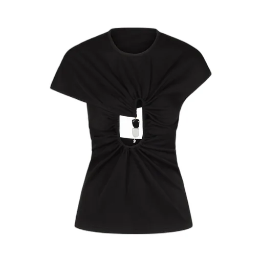 Pleated T-Shirt