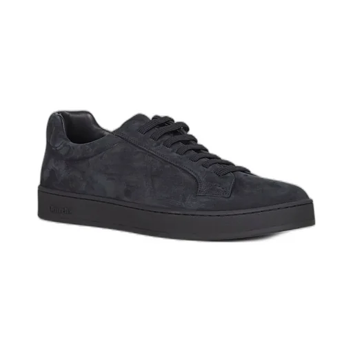 Ludlow Elasticated-Lace Round-Toe Sneakers