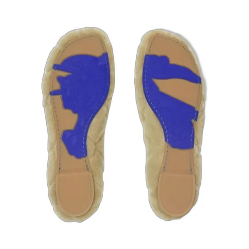 Square Toe Slip-On Ballerinas