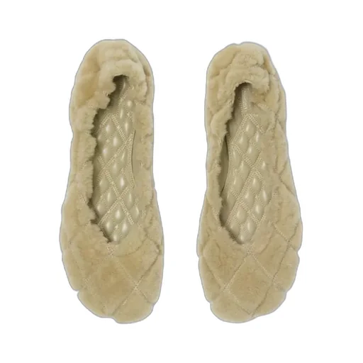 Square Toe Slip-On Ballerinas