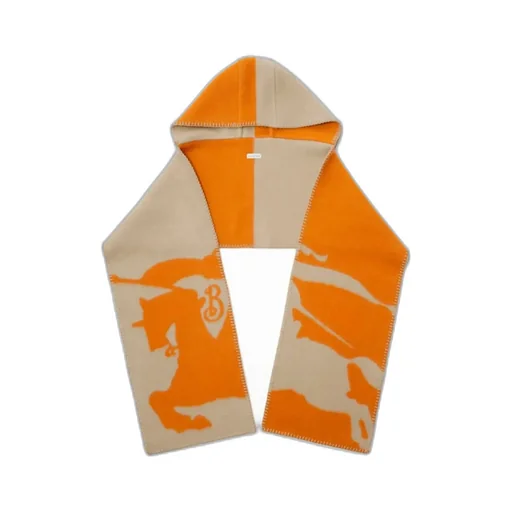 Ekd Wool Hooded Scarf