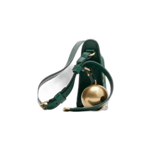 Mini Shield Bell Charm Checked Shoulder Bag