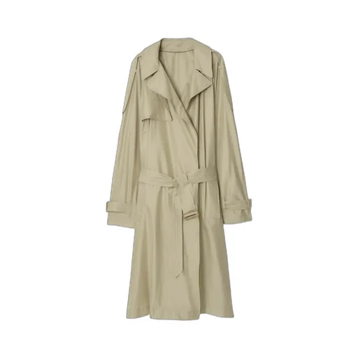 Belted Waist Trench Coat