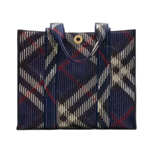 Check Pattern Tote Bag