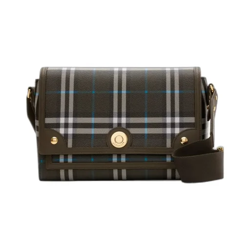 Note Checked Shoulder Bag