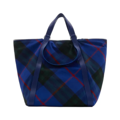 Festival Checked Tote Bag
