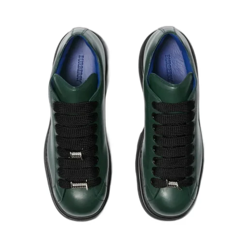 Round-Toe Lace-Up Sneakers
