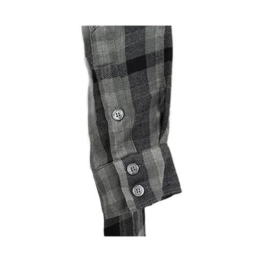 Plaid Long-Sleeved Shirt