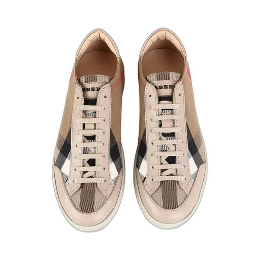 Checkered Leisure Sports Shoes