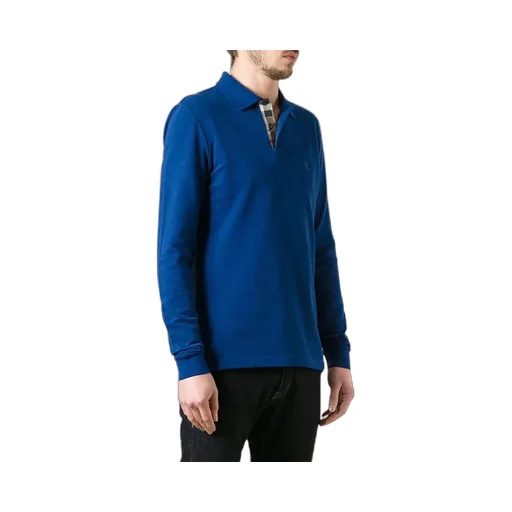 Logo Long-Sleeved Polo Shirt