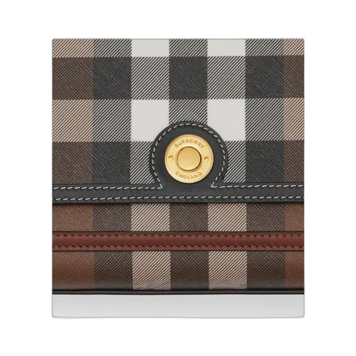 Note Check Crossbody Bag