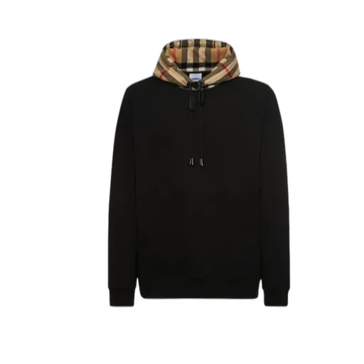Check-Detail Hoodie