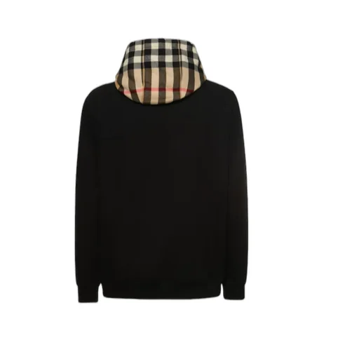 Check-Detail Hoodie