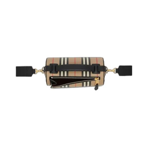 The Vintage Check Barrel Bag