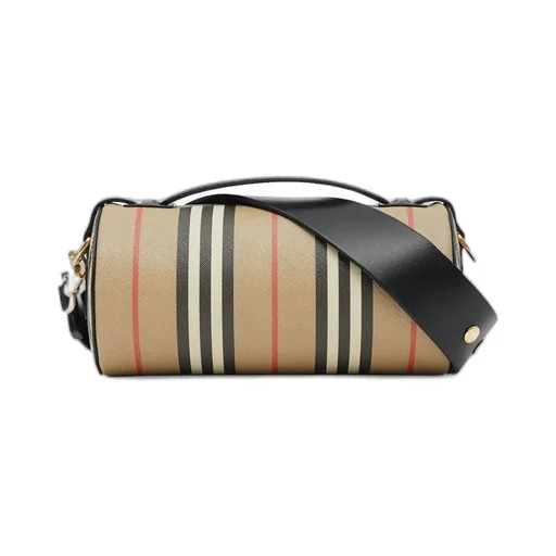 The Vintage Check Barrel Bag