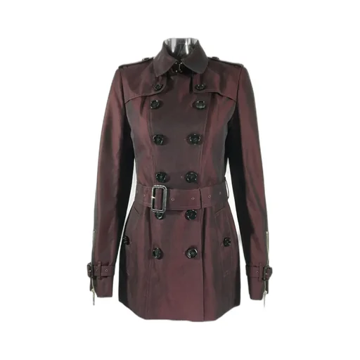 Double-Breasted Trench Coat
