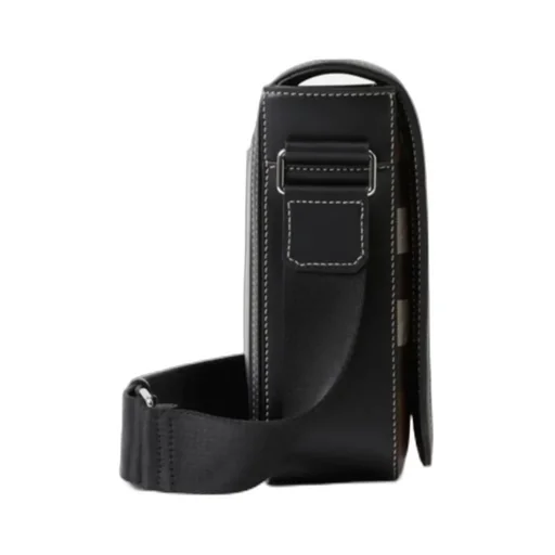 Small Alfred Checked Messenger Bag