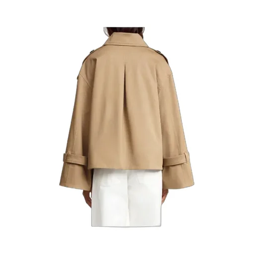 Alisandra Double-Breasted Trench Coat