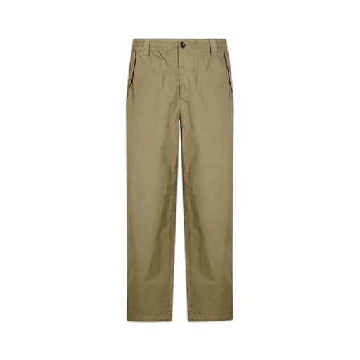 Button-Fastening Drawstring Trousers