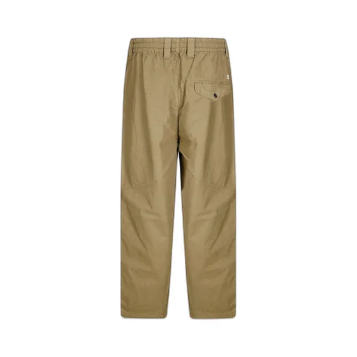 Button-Fastening Drawstring Trousers