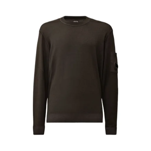 Lens-Pocket Wool Sweater