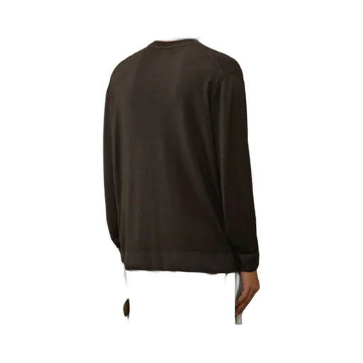 Lens-Pocket Wool Sweater