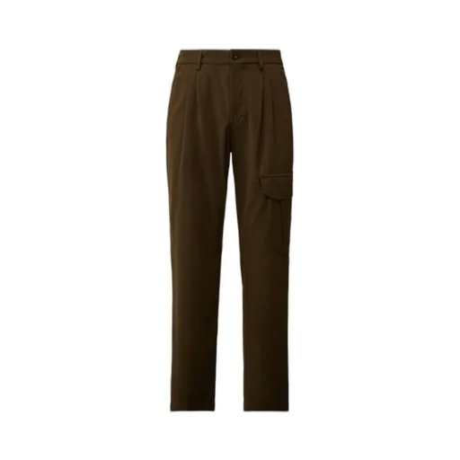 Pleated Cargo Trousers