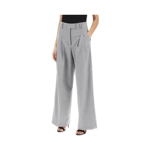 High-Waist Wide-Leg Trousers