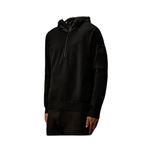 Half-Zip Hooded Jumper