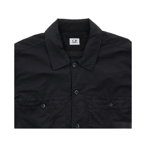 Taylon Lens-Detail Overshirt Jacket