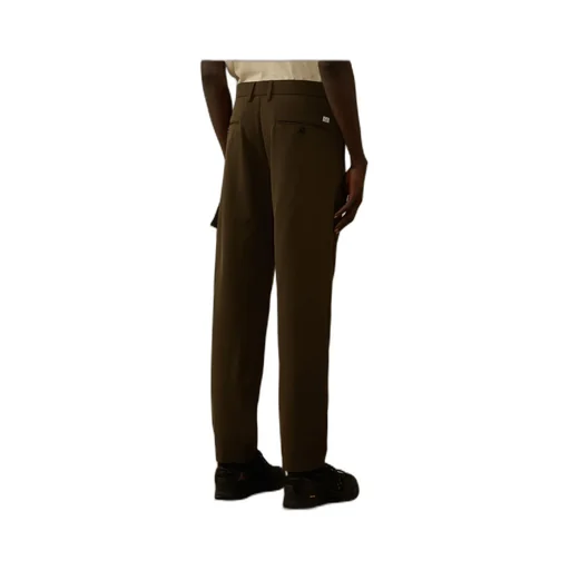 Pleated Cargo Trousers