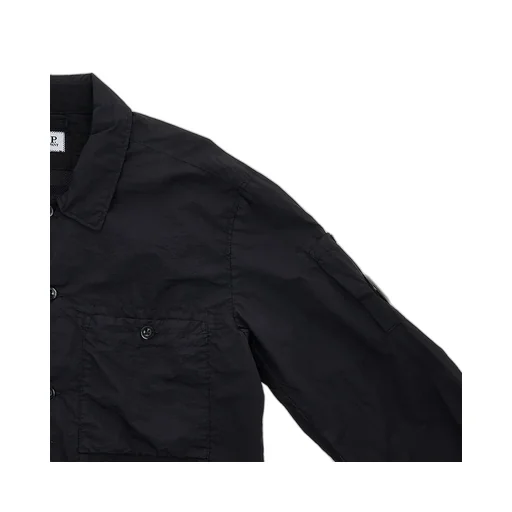 Taylon Lens-Detail Overshirt Jacket
