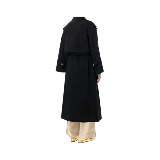 Alaya Double-Breasted Trench Coat