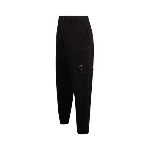 Pocket-Detail Straight-Leg Trousers