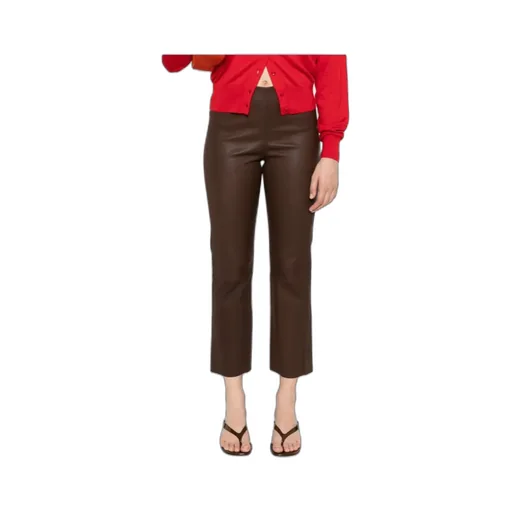 Leather Track Pants