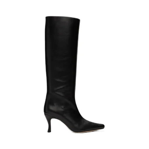 Pointed Knee-Length Boots