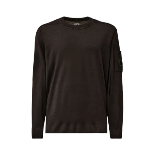 Lens Detail Wool Sweater